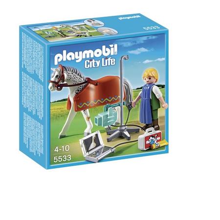 Playmobil City Life Radioloog met Appaloosa 5533