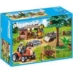 Playmobil Country Houthakker met tractor - 6927