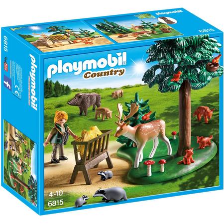 Playmobil Country Voederplaats voor bosdieren - 6815