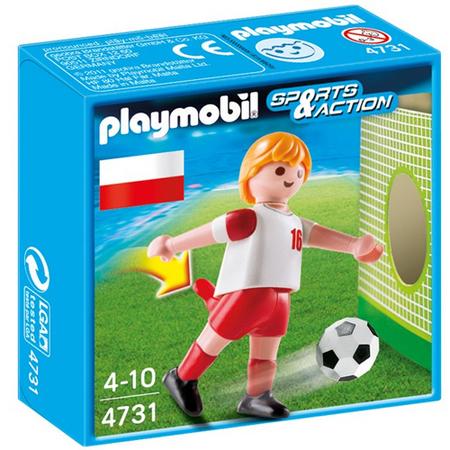 Playmobil Sports en Action 4731 Voetbalspeler Polen