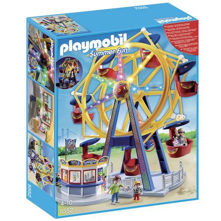 Playmobil Summer Fun Groot draairad met kleurrijke verlichting 5552