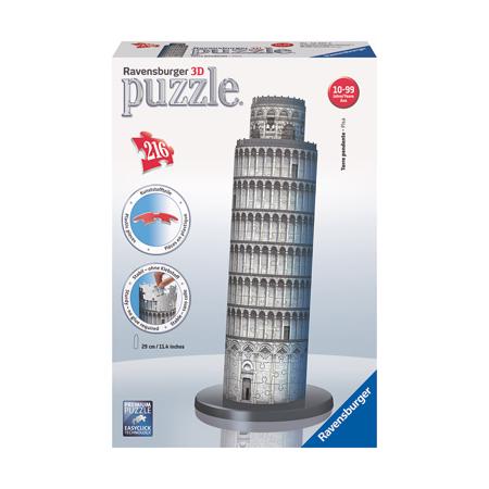 Ravensburger 3D-puzzel Toren van Pisa 216 stukjes
