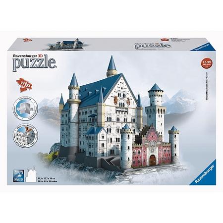 Ravensburger 3d puzzel 216 stukjes, slot neuschwanstein