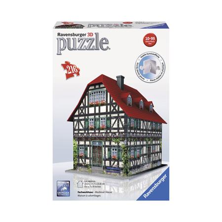 Ravensburger Middeleeuws huis puzzel 3D 216 stukjes