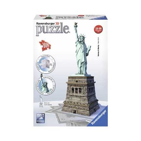 Ravensburger Statue of Liberty 3D puzzel (108 stukjes)