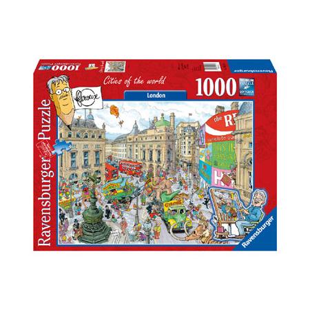 Ravensburger puzzel Fleroux Cities of the world: London - 1000 stukjes