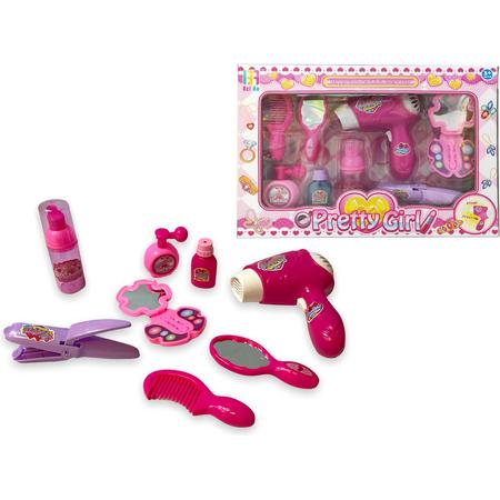 Speelgoed make up set - Beauty set met accessoires en Föhn - Pretty Girl