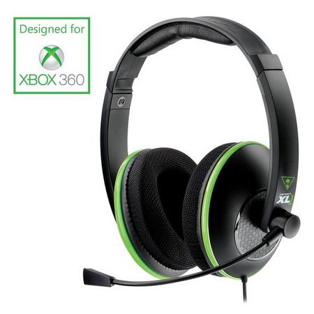 Turtle Beach Ear Force XL1 Official Xbox 360 Wired Stereo Gaming Headset - Zwart (Xbox 360) - Xbox 360