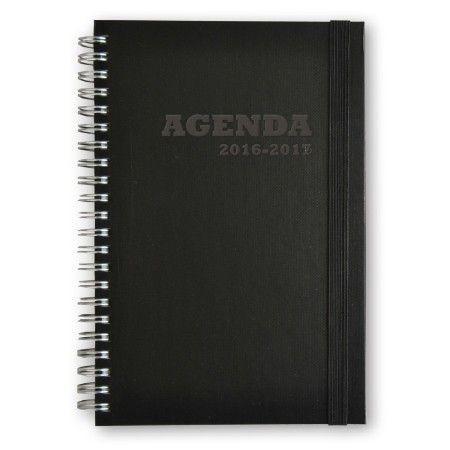 Agenda Spiraal Zwart A5 2016-2017
