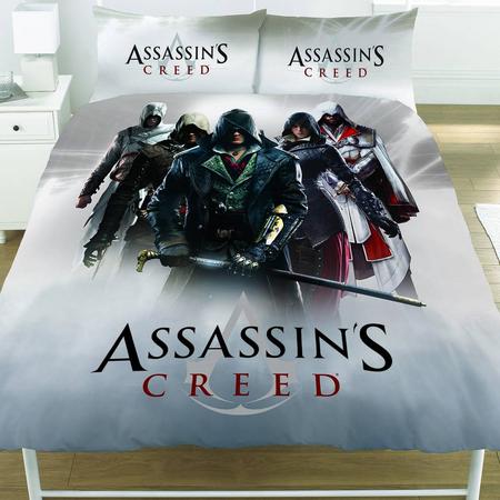 Assassins Creed dekbed Montage 200x200cm 2-persoons