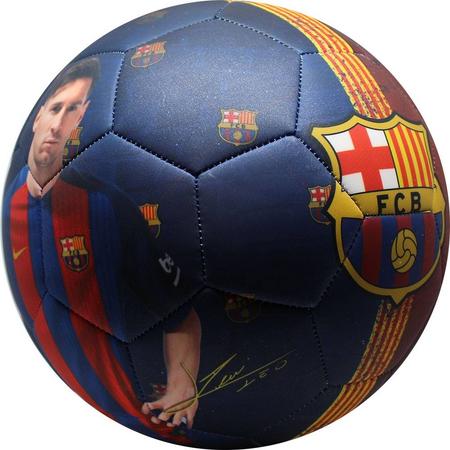 Bal barcelona leer groot mat Messi
