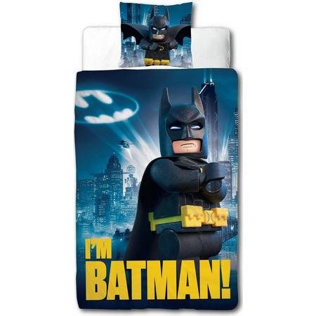 Dekbed Lego Batman Movie: I am 140x200/50x75 cm