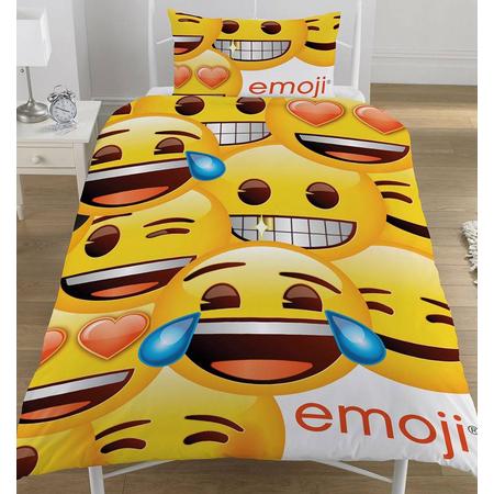 Emoji Dekbed Faces 140x200cm