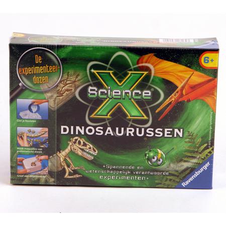 Experimenteerset Science X Dinosaurussen