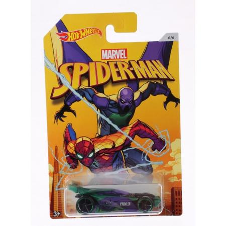 Hot Wheels Themed Car Spider Man Drift King 7 cm
