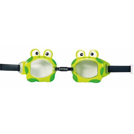Intex Zwembril Kikker groen