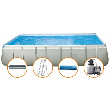 Intex opzetzwembad met accessoires 732 x 366 x 132 cm