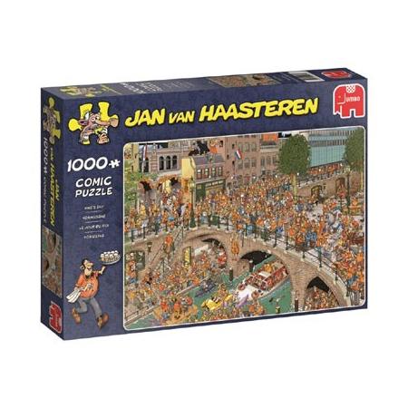 Jumbo Jan van Haasteren puzzel Koningsdag - 1000 stukjes