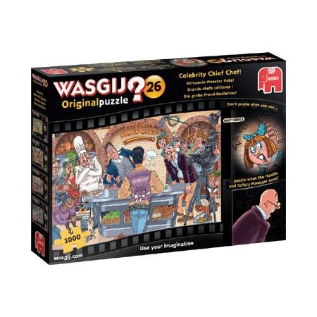 Jumbo Wasgij Original 26 puzzel Beroemde Meester Koks - 1000 stukjes
