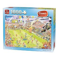 King puzzel voetbalstadion - 1000 stukjes