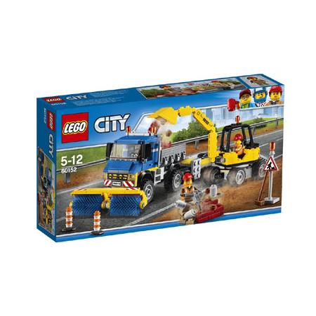 LEGO City veeg- en graafmachine 60152