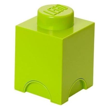 LEGO Friends Opbergbox: Brick 1 lime groen