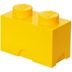 LEGO Opbergbox: Brick 2 (2.7 ltr) - geel