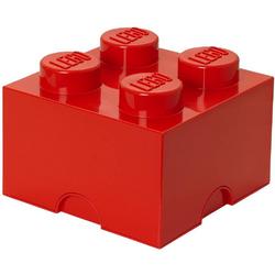   Opbergbox: Brick 4 (6 ltr) - rood