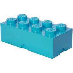   Opbergbox: brick 8 (12 ltr) blauw Azur