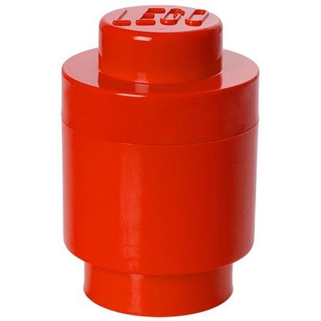 LEGO Opbergbox: round 1 rood