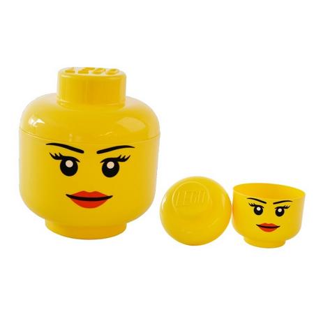 Lego Storage Head Girls Large