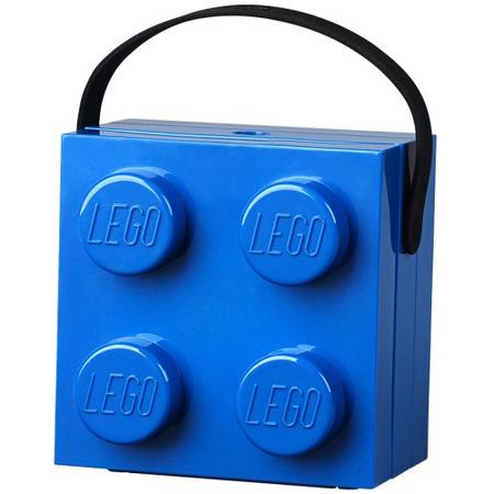 Lego lunchkoffer blauw