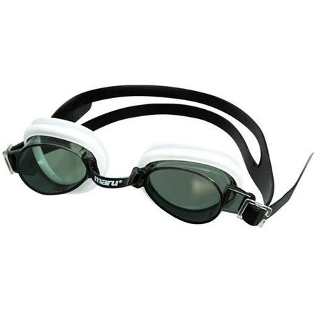 Maru Zwembril junior zwart/wit