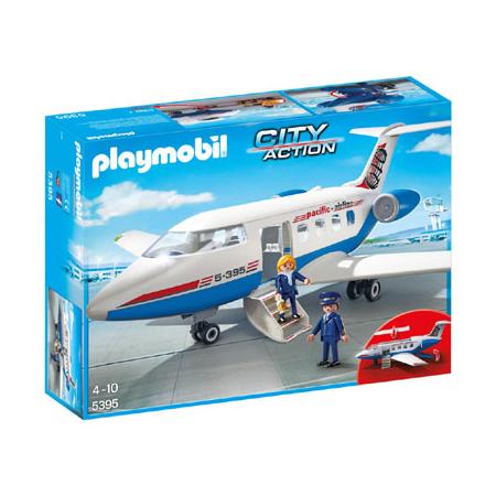 PLAYMOBIL City Action chartervliegtuig 5395