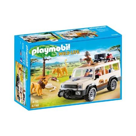 PLAYMOBIL Wild Life safari 4x4 met lier 6798