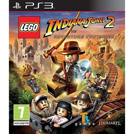 PS3 Game LEGO, Indiana Jones 2, The Adv. Continues