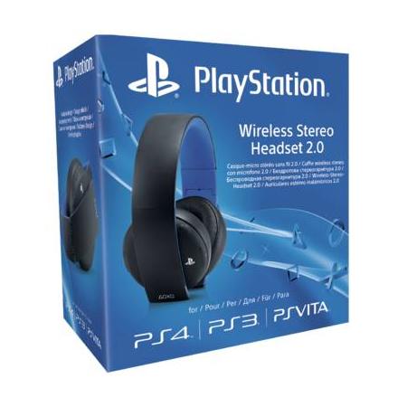 PlayStation Wireless Stereo Headset 2.0. PS3/PS4 - Zwart