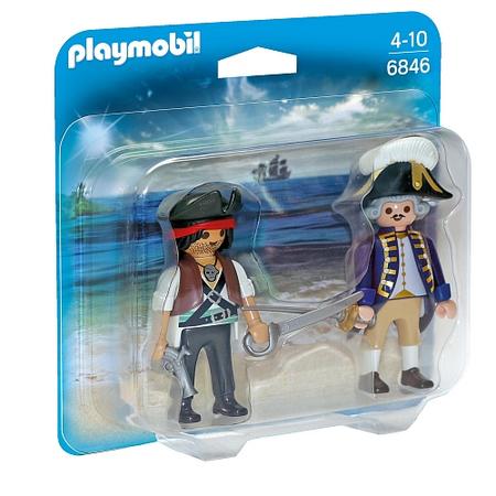 Playmobil - duopack piraat en soldaat - 6846