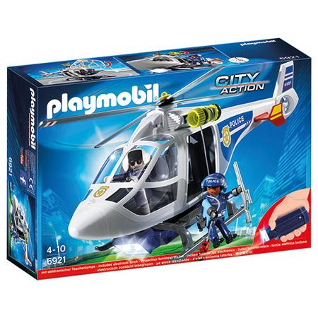 Playmobil 6921 Politiehelikopter Met LED-Zoeklicht