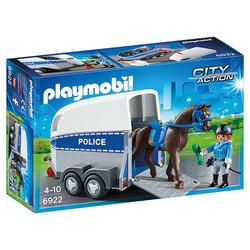 Playmobil 6922 Bereden Politie Met Trailer
