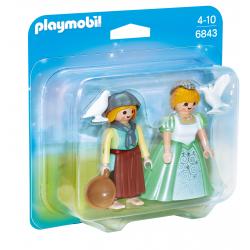 Playmobil 6843 Duo Pack Duopack Prinses En Dienstmeisje