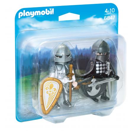 Playmobil® 6847 Duo Pack Zwarte En Zilveren Ridder
