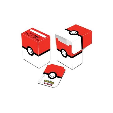 Pokemon Red & White Deckbox Full View