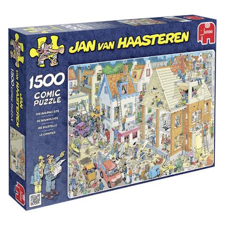 Puzzel Jan Van Haasteren Bouwplaats 1500 Stukjes