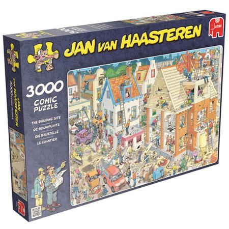 Puzzel Jan Van Haasteren Bouwplaats 3000 Stukjes