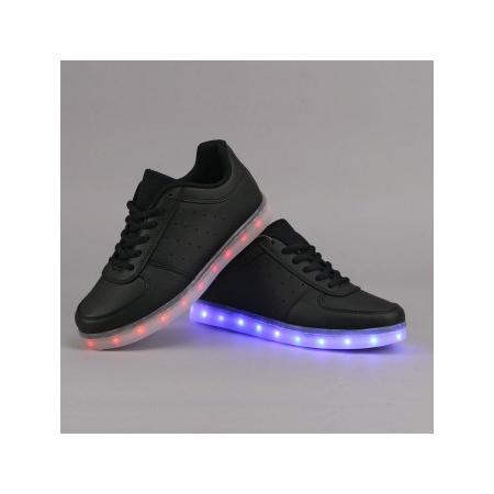 Schoenen Led Sneaker Instelbaar Licht Zwart Maat 38
