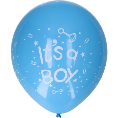 Ballonnen it’s a boy XL 10 stuks 30 cm