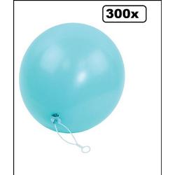 300x Ballonsluiter plastic wit