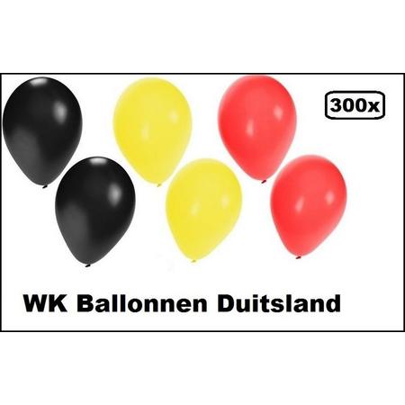 300x WK Ballonnen Duitsland
