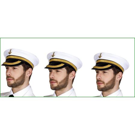3x Kapitein/Admiraal pet Nicholas